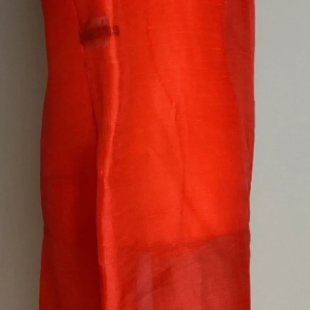 Donna Karan Red Silk Dress
